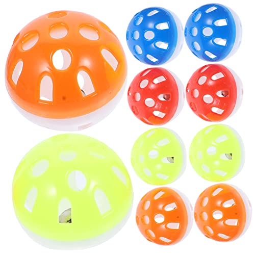 TOYANDONA 20 Stück Teiliges Papageienspielzeug mit Glockenbällen Kauspielzeug für Vögel Lustige und Haltbare Spielzeuge zur Krallenpflege Geeignet für Wellensittiche und Zufällige Farbe TOYANDONA 20 Stück Teiliges Papageienspielzeug mit Glockenbällen Kauspielzeug für Vögel Lustige und Haltbare Spielzeuge zur Krallenpflege Geeignet für Wellensittiche und Zufällige Farbe von TOYANDONA