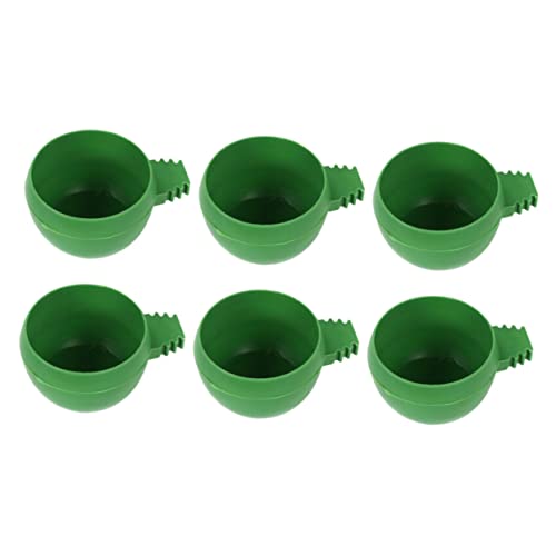 TOYANDONA 20 Stück Teiliges Runde Tauben Futternäpfe und Wasserschalen aus Langlebigem Sicherem Material Leicht zu Befüllen Reinigen Geeignet für Kleine Vögel Wie Papageien Wellensittiche TOYANDONA 20 Stück Teiliges Runde Tauben Futternäpfe und Wasserschalen aus Langlebigem Sicherem Material Leicht zu Befüllen Reinigen Geeignet für Kleine Vögel Wie Papageien Wellensittiche von TOYANDONA