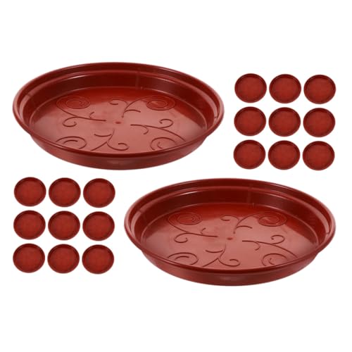 TOYANDONA 20stücke Runder Pflanztopf-untersetzer Aus Kunststoff Wiederverwendbare Blumentopf-tropfschalen Für Drinnen Und Draußen Zur Vermeidung Von Wasserlecks Für Pflanzenpflege TOYANDONA 20stücke Runder Pflanztopf-untersetzer Aus Kunststoff Wiederverwendbare Blumentopf-tropfschalen Für Drinnen Und Draußen Zur Vermeidung Von Wasserlecks Für Pflanzenpflege von TOYANDONA