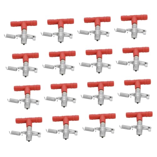TOYANDONA 20Stücke Kaninchen Wasserspender Teilig Automatischer Trinker für Kleintiere Hochwertigem und Einstellbare Wassermenge zu Installieren von TOYANDONA