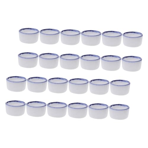 TOYANDONA 24 Stück Spinnen- -Vogelbad Hamster -Essensgericht Tasse für kleines Reptil Wassernapf für Springspinne winzige Essensschalen Futternapf für Schildkröten Keramik Weiß TOYANDONA 24 Stück Spinnen- -Vogelbad Hamster -Essensgericht Tasse für kleines Reptil Wassernapf für Springspinne winzige Essensschalen Futternapf für Schildkröten Keramik Weiß von TOYANDONA