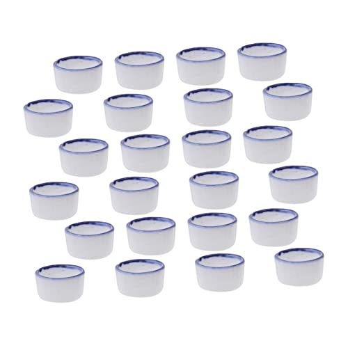 TOYANDONA 24 Stück Teiliges Kleine rutschfeste Reptilien Wassernäpfe aus Sicherem Material Leicht Kompakt als Futter und Trinkschale für Spinnen Skorpione und Mini Terrarien Pflegeleicht TOYANDONA 24 Stück Teiliges Kleine rutschfeste Reptilien Wassernäpfe aus Sicherem Material Leicht Kompakt als Futter und Trinkschale für Spinnen Skorpione und Mini Terrarien Pflegeleicht von TOYANDONA