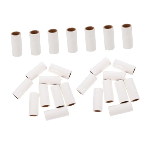 TOYANDONA 25 Stück Lint Roller Nachfüllrollen Extra Klebrig Tierhaarentferner Ersatz für Mini Fusselroller Kleidung Möbel Auto Vielseitig Effizient TOYANDONA 25 Stück Lint Roller Nachfüllrollen Extra Klebrig Tierhaarentferner Ersatz für Mini Fusselroller Kleidung Möbel Auto Vielseitig Effizient von TOYANDONA