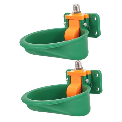 TOYANDONA 2Stücke Automatischer Wassernapf für Schafe und Ziegen Plastiktränke mit Wassersparfunktion für Rinder und Viehbestände zu Installieren und Langlebig von TOYANDONA