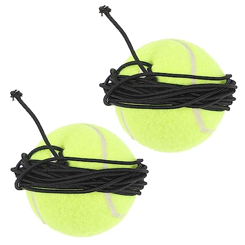TOYANDONA 2Stücke Große Tennisbälle für Interaktives mit Seil für Training und Perfektes Hundezubehör zur Stärkung Bindung zwischen Haustier und Besitzer TOYANDONA 2Stücke Große Tennisbälle für Interaktives mit Seil für Training und Perfektes Hundezubehör zur Stärkung Bindung zwischen Haustier und Besitzer von TOYANDONA
