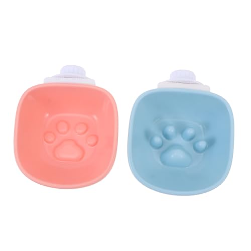 TOYANDONA 2Stücke Hängende Haustierschale wasserdichte Futter Und Trinkschalen Für Katzen Langsame Fütterung Gegen Verdauungsprobleme Zu Reinigen rutschfest TOYANDONA 2Stücke Hängende Haustierschale wasserdichte Futter Und Trinkschalen Für Katzen Langsame Fütterung Gegen Verdauungsprobleme Zu Reinigen rutschfest von TOYANDONA