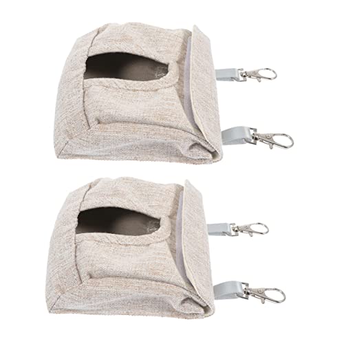 TOYANDONA 2Stücke Hängende Heu Taschen für Meerschweinchen Futterbeutel aus Strapazierfähigem Material Waschbar und Wiederverwendbar für Kleine Haustiere TOYANDONA 2Stücke Hängende Heu Taschen für Meerschweinchen Futterbeutel aus Strapazierfähigem Material Waschbar und Wiederverwendbar für Kleine Haustiere von TOYANDONA