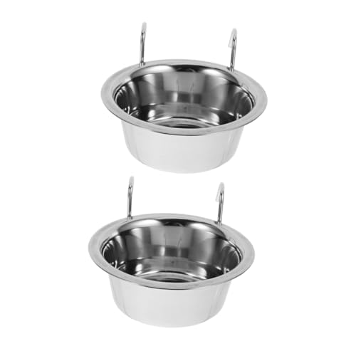 TOYANDONA 2Stücke Hängender Hundenapf Aus Verschleißfester Futternapf Für Kleine Und Katzen Platzsparendes Design Zu Reinigen Vielseitig Einsetzbar Als Futter von TOYANDONA