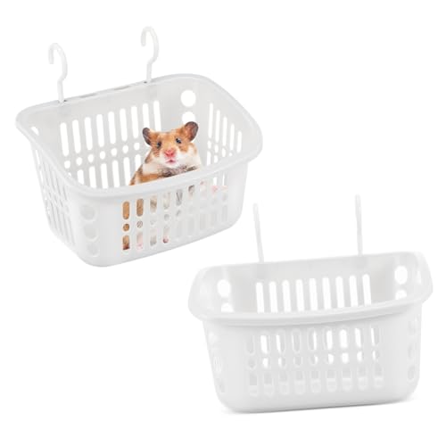 TOYANDONA 2Stücke Haustier Hängematten für Kleine Hängendes Nest für Hamster und Chinchillas Atmungsaktiv und Komfortabel für Käfige und Schlafplätze Langlebig von TOYANDONA