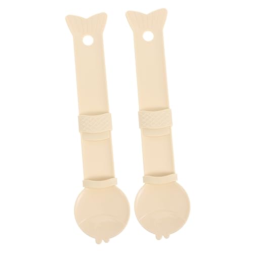 TOYANDONA 2Stücke Katzenfutter Löffel Ergonomische Fütterungshelfer Aus Lebensmittelechtem Material Für Katzen Für Nassfutter Und Leckerlis Bequeme Handhabung von TOYANDONA