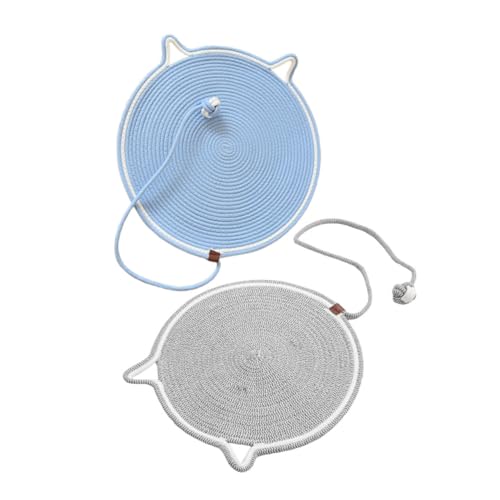 TOYANDONA 2stücke Katzen Kratzmatten Für Sofas Antirutsch Kratzunterlage Für Innenkatzen Und Kätzchen Multifunktionale Und Schlafmatte Langlebige Kratzfläche Für Gesunde Krallenpflege von TOYANDONA