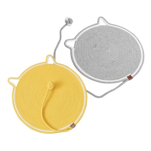 TOYANDONA 2stücke Katzenkratzmatte Mit Antirutsch-Boden Multifunktionale Kratzunterlage Für Möbel Und Sofa-Schutz Als Spiel Und Schlafbereich Für Katzen TOYANDONA 2stücke Katzenkratzmatte Mit Antirutsch-Boden Multifunktionale Kratzunterlage Für Möbel Und Sofa-Schutz Als Spiel Und Schlafbereich Für Katzen von TOYANDONA