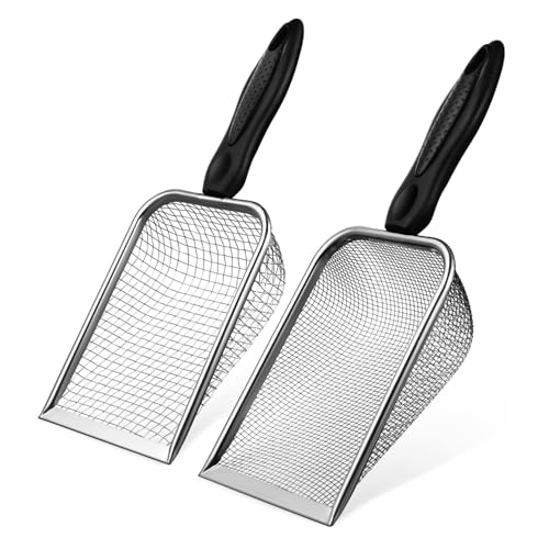 TOYANDONA 2Stücke Katzenschaufeln Für Katzentoilette Ergonomisches Design Mit Verschiedenen Maschenweiten Für Effiziente Reinigung Und Praktischer Aufbewahrung TOYANDONA 2Stücke Katzenschaufeln Für Katzentoilette Ergonomisches Design Mit Verschiedenen Maschenweiten Für Effiziente Reinigung Und Praktischer Aufbewahrung von TOYANDONA