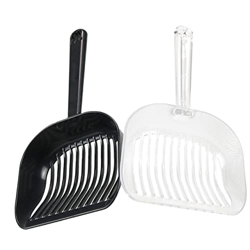 TOYANDONA 2Stücke Katzenstreuschaufel Aus Langlebigem Kunststoff Ergonomische Packung Für Einfache Reinigung Von Katzenklo Und Klumpstreu TOYANDONA 2Stücke Katzenstreuschaufel Aus Langlebigem Kunststoff Ergonomische Packung Für Einfache Reinigung Von Katzenklo Und Klumpstreu von TOYANDONA