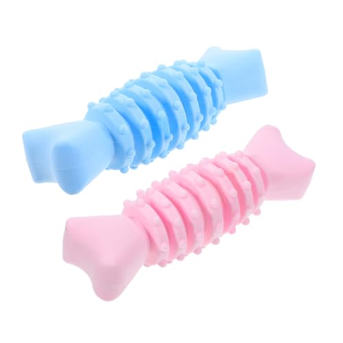 TOYANDONA 2Stücke Knochenform Interaktives Beißspielzeug Für Kleine Zur Zahnpflege Für Aktives Training TOYANDONA 2Stücke Knochenform Interaktives Beißspielzeug Für Kleine Zur Zahnpflege Für Aktives Training von TOYANDONA