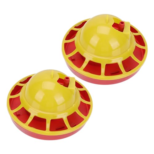 TOYANDONA 2Stücke Küken Feeder Robuste Kunststoff Trinkbehälter für Geflügel für Hühner und Sicheres und Langlebiges Design Einfache Handhabung Perfektes Zubehör TOYANDONA 2Stücke Küken Feeder Robuste Kunststoff Trinkbehälter für Geflügel für Hühner und Sicheres und Langlebiges Design Einfache Handhabung Perfektes Zubehör von TOYANDONA