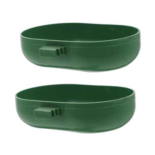 TOYANDONA 2 Stück Kunststoff Vogel Duschbecken Für Papageien Multifunktionale Haustierbadewanne in Grün Für Kleine Vögel Wie Sittiche Und Kanarienvögel Mit Cleverem Design Und TOYANDONA 2 Stück Kunststoff Vogel Duschbecken Für Papageien Multifunktionale Haustierbadewanne in Grün Für Kleine Vögel Wie Sittiche Und Kanarienvögel Mit Cleverem Design Und von TOYANDONA