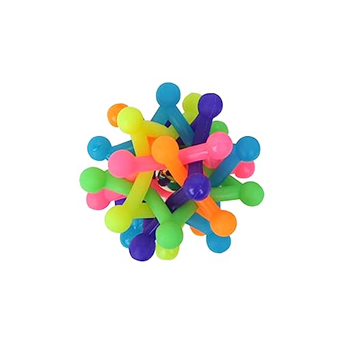TOYANDONA 2Stücke Molar Toy Hundekauspielzeug aus Weichem Hohl Ball mit Glockenton Pädagogisches zur Zahnpflege TOYANDONA 2Stücke Molar Toy Hundekauspielzeug aus Weichem Hohl Ball mit Glockenton Pädagogisches zur Zahnpflege von TOYANDONA