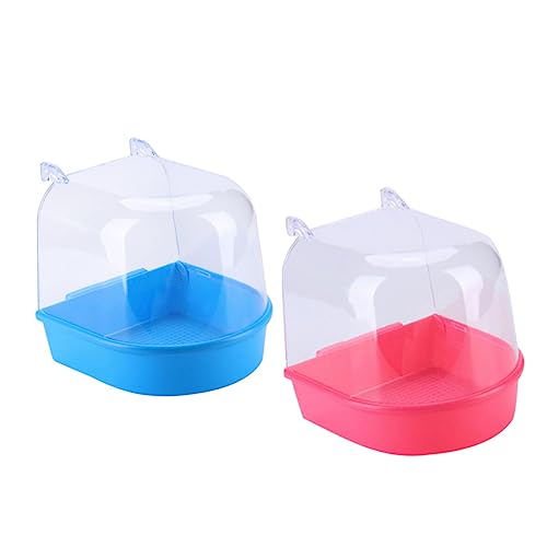 TOYANDONA 2stücke Vogel Für Käfige Hängende Dusche Für Wellensittiche Mini-badehaus Robustem Installieren Für Kleine Vögel Wie Papageien Und TOYANDONA 2stücke Vogel Für Käfige Hängende Dusche Für Wellensittiche Mini-badehaus Robustem Installieren Für Kleine Vögel Wie Papageien Und von TOYANDONA