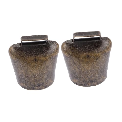 TOYANDONA 2Stücke Rinderglocken Aus Verzinktem Verlorene Viehglocken Für Kühe Langlebige Und Praktische Metallglocken Zur Dekoration Und Nutzung Bei Viehhaltung TOYANDONA 2Stücke Rinderglocken Aus Verzinktem Verlorene Viehglocken Für Kühe Langlebige Und Praktische Metallglocken Zur Dekoration Und Nutzung Bei Viehhaltung von TOYANDONA