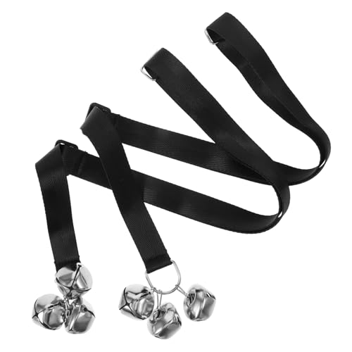 TOYANDONA 2Stücke Trainingsglocken Mit Klebehaken Einstellbare Haustier Türklingel Für Töpfchentraining Und Laute Glocken Für Effektive Kommunikation von TOYANDONA