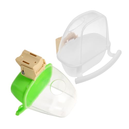 TOYANDONA 2Stücke Vogelfutterspender für Käfige Hängende Futter und Wassernäpfe für Papageien Wellensittiche und Andere Ziervögel zu Reinigen und Langlebig TOYANDONA 2Stücke Vogelfutterspender für Käfige Hängende Futter und Wassernäpfe für Papageien Wellensittiche und Andere Ziervögel zu Reinigen und Langlebig von TOYANDONA