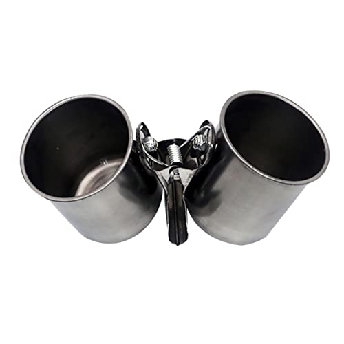 TOYANDONA 2Stücke Vogeltrink Und Futterbecher Für Papageien Hochwertige Futterstation Mit Clip Design Für Kleine Für Käfige Und Vogelspielzeug TOYANDONA 2Stücke Vogeltrink Und Futterbecher Für Papageien Hochwertige Futterstation Mit Clip Design Für Kleine Für Käfige Und Vogelspielzeug von TOYANDONA