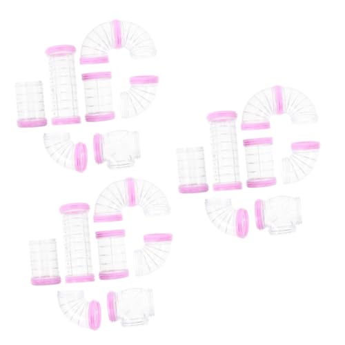 TOYANDONA 3 Sätze DIY Hamster Tunnel Set Teilig aus Langlebigem Flexibler Hamsterkäfig Zubehör für Individuell Erweiterbaren Haustiertunnel Kompatibel mit Verschiedenen Käfigdesigns TOYANDONA 3 Sätze DIY Hamster Tunnel Set Teilig aus Langlebigem Flexibler Hamsterkäfig Zubehör für Individuell Erweiterbaren Haustiertunnel Kompatibel mit Verschiedenen Käfigdesigns von TOYANDONA
