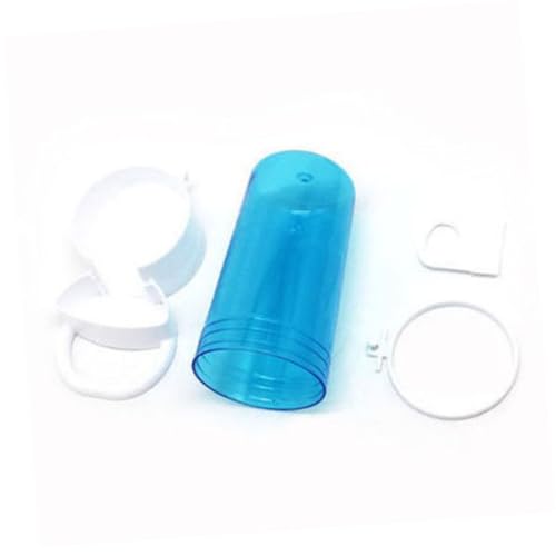 TOYANDONA 3 Stück Automatischer Hamster futterspender aus Transparentem Kunststoff mit Rutschfestem Boden Nachfüllbar und Leicht zu Reinigen Geeignet für Hamster Eichhörnchen Igel und Vögel von TOYANDONA