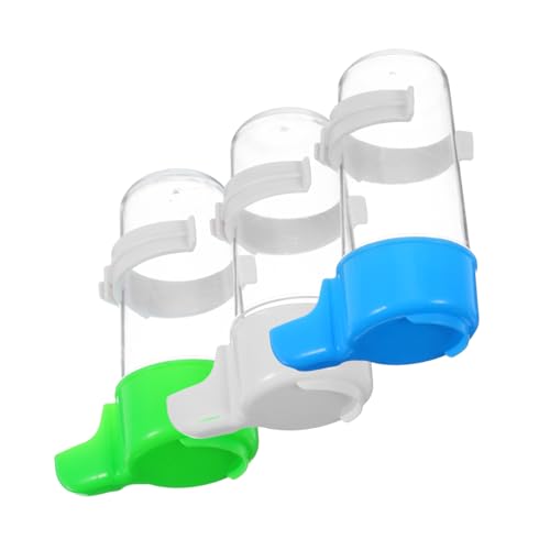 TOYANDONA 3 Stück Automatischer Vogelwasserspender für Kleine Vögel Wie Papageien Sittiche und Kanarienvögel Auslaufsicher Abnehmbar und Leicht zu Reinigen für Vogelkäfig Zubehör TOYANDONA 3 Stück Automatischer Vogelwasserspender für Kleine Vögel Wie Papageien Sittiche und Kanarienvögel Auslaufsicher Abnehmbar und Leicht zu Reinigen für Vogelkäfig Zubehör von TOYANDONA