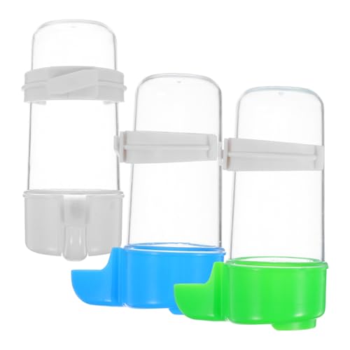 TOYANDONA 3 Stück Automatischer Wasserspender Für Papageien Sichtweite Wasserspender Vogel Wasserschale Vögel Behandeln Tasse Papageienwasserspender Für Käfig Futternapf Für Vögel Plastik TOYANDONA 3 Stück Automatischer Wasserspender Für Papageien Sichtweite Wasserspender Vogel Wasserschale Vögel Behandeln Tasse Papageienwasserspender Für Käfig Futternapf Für Vögel Plastik von TOYANDONA