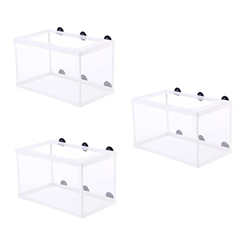 TOYANDONA 3 Stück Großer Fischbrutkasten mit Saugnäpfen Langlebiges Zucht Netz für Aquarium Praktisches Aufzuchtbecken für Fischsämlinge Transparentes Isolationsnetz für Fischzucht TOYANDONA 3 Stück Großer Fischbrutkasten mit Saugnäpfen Langlebiges Zucht Netz für Aquarium Praktisches Aufzuchtbecken für Fischsämlinge Transparentes Isolationsnetz für Fischzucht von TOYANDONA
