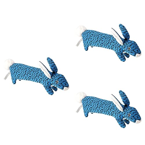 TOYANDONA 3st Kauspielzeug Quietschendes Hundespielzeug Haustier Plüschtier von TOYANDONA