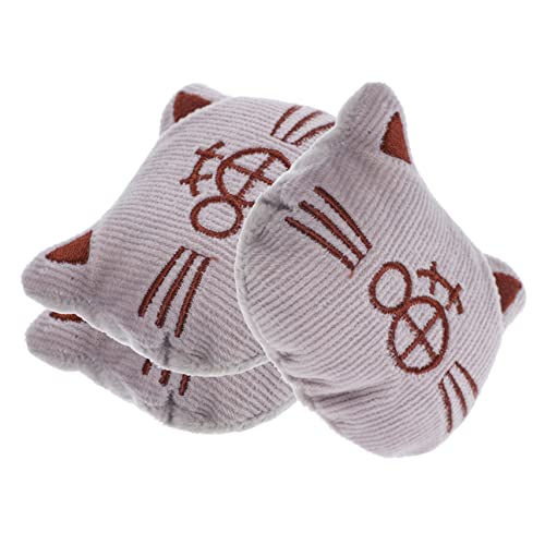 TOYANDONA 3 Stück Katzenminze Kätzchen kauert selbst Nips Katzenspielzeug für drinnen Katze Molar Katzenspielzeug, Katzenminze- Plüsch TOYANDONA 3 Stück Katzenminze Kätzchen kauert selbst Nips Katzenspielzeug für drinnen Katze Molar Katzenspielzeug, Katzenminze- Plüsch von TOYANDONA