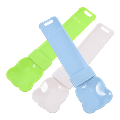 TOYANDONA 3stücke Teiliges Katzenfutter Löffelset Multifunktionale Quetschschaufel Für Snacks Und Leckerlis Benutzerfreundliches Design Für Katzenfutter Und Katzenliebhaber von TOYANDONA