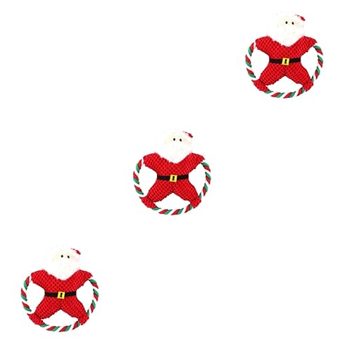 TOYANDONA Hündchen 3 Stück Keine Füllung Hundespielzeug Hundegeräuschspielzeug Weihnachtshundespielzeug Ausgestopftes Faultier Plüschtier De Porristas von TOYANDONA