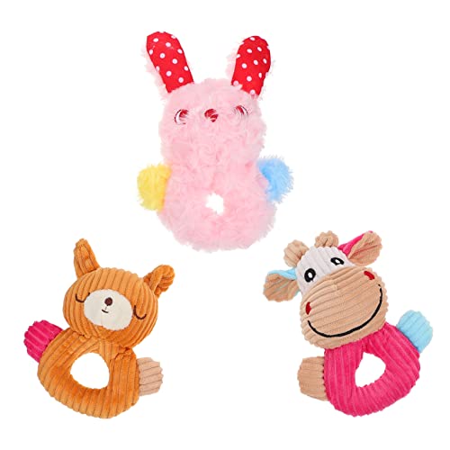 TOYANDONA 3 Stück Stimme interaktiver Hundespielzeug knuddelig Plüsch Hundespielzeug quietschende spielzeuge für Hunde Haustier Plüschtier Plüsch-Kauspielzeug für Haustiere TOYANDONA 3 Stück Stimme interaktiver Hundespielzeug knuddelig Plüsch Hundespielzeug quietschende spielzeuge für Hunde Haustier Plüschtier Plüsch-Kauspielzeug für Haustiere von TOYANDONA