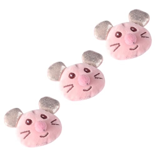 TOYANDONA 3 Stück Teiliges Katzenspielzeug Set Plüsch Mäuse Langlebig und Sicher Katzenspielzeug für Katzen Kätzchen Kauen Beschäftigung und Krallenpflege von TOYANDONA