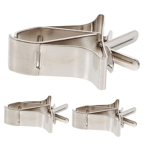 TOYANDONA 3 Stück Vogel Futterhalter Clip Praktisch für Wellensittiche Nymphensittiche und Andere Vögel Robust und Langlebig für Obst Gemüse und Futter für Vogelkäfige von TOYANDONA