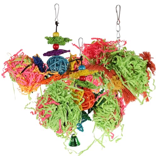 TOYANDONA 3 Stück Vogelspielzeug Schaukel Vögel Papagei Vogelspielzeug Bunt Reißen Kauen Vogel Papageien Vogel Kleine Sittiche Große Kauspielzeug Wellensittich Vogelspielzeug Bunte Schaukel TOYANDONA 3 Stück Vogelspielzeug Schaukel Vögel Papagei Vogelspielzeug Bunt Reißen Kauen Vogel Papageien Vogel Kleine Sittiche Große Kauspielzeug Wellensittich Vogelspielzeug Bunte Schaukel von TOYANDONA