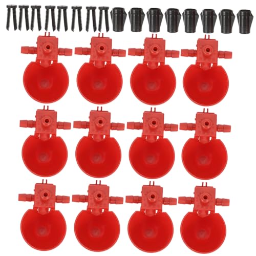 TOYANDONA 30 Stück Automatische Trinkschale Taubentrinkbecher Hühnertränke Hühnerwassertrinker hühner trinkwasser Trinkbehälter für Hühner Taube Tränke Taubentränkeschale rot Zufällige Farbe TOYANDONA 30 Stück Automatische Trinkschale Taubentrinkbecher Hühnertränke Hühnerwassertrinker hühner trinkwasser Trinkbehälter für Hühner Taube Tränke Taubentränkeschale rot Zufällige Farbe von TOYANDONA