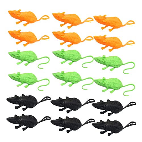 TOYANDONA 36 STK Simulationsmaus Spielzeug für Katzen und Mäuse neuartige Mäuse Figur Spielzeuge simulierte Streichmäuse Spielzeug Tier gefälschte Dekorationszubehör Requisiten von TOYANDONA