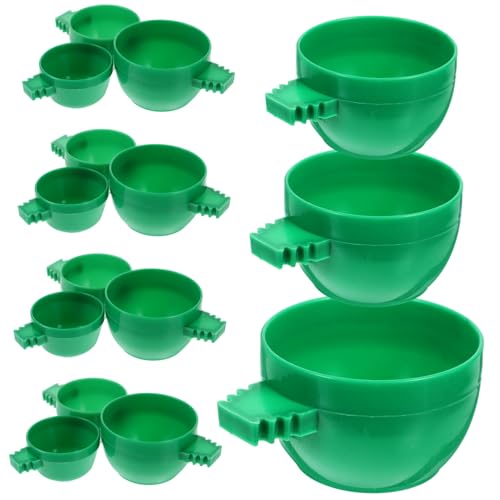 TOYANDONA 36stücke Vogel Futterbehälter Für Käfige Runde Praktische Futter Und Wasserhalter Für Kleine Vögel Installieren Und Leicht Zu Reinigen Für Wellensittiche Nymphensittiche Und TOYANDONA 36stücke Vogel Futterbehälter Für Käfige Runde Praktische Futter Und Wasserhalter Für Kleine Vögel Installieren Und Leicht Zu Reinigen Für Wellensittiche Nymphensittiche Und von TOYANDONA