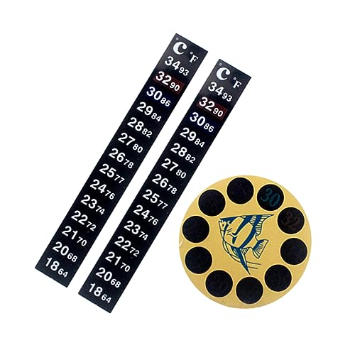 TOYANDONA 3Stücke Aquarium Thermometer Tragbare Aufkleber Temperaturanzeige für Aquarien Geeignet Zuverlässige Temperaturmessung Installieren Zubehör TOYANDONA 3Stücke Aquarium Thermometer Tragbare Aufkleber Temperaturanzeige für Aquarien Geeignet Zuverlässige Temperaturmessung Installieren Zubehör von TOYANDONA
