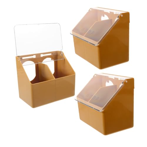 TOYANDONA 3Stücke Hängende Futterstation Für Nymphensittiche Multi Gitter Käfig Futterspender Aus Robustem Zur Fütterung Und Reinigung Von Papageien Und Kleinen Vögeln TOYANDONA 3Stücke Hängende Futterstation Für Nymphensittiche Multi Gitter Käfig Futterspender Aus Robustem Zur Fütterung Und Reinigung Von Papageien Und Kleinen Vögeln von TOYANDONA