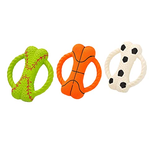 TOYANDONA 3Stücke Kauspielzeug für Langlebiges Knochen Interaktive Molaren Spielzeuge für Haustiere Zufällige Designs Langeweile und Fördert das Kauen TOYANDONA 3Stücke Kauspielzeug für Langlebiges Knochen Interaktive Molaren Spielzeuge für Haustiere Zufällige Designs Langeweile und Fördert das Kauen von TOYANDONA