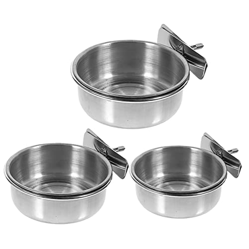 TOYANDONA 3Stücke Vogelnapf Teiliges für Papageien Hängende Futterschalen und Wassernäpfe für Reinigen Langlebig für Käfige Haustiervögel Zubehör TOYANDONA 3Stücke Vogelnapf Teiliges für Papageien Hängende Futterschalen und Wassernäpfe für Reinigen Langlebig für Käfige Haustiervögel Zubehör von TOYANDONA