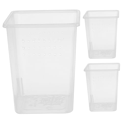 TOYANDONA 3stücke Praktische Lebensraumkästen Für Reptilien Transparente Futterboxen Mit Belüftungslöchern Für Spinnen Kleine Haustiere Und Amphibien Zur Beobachtung Und Pflege TOYANDONA 3stücke Praktische Lebensraumkästen Für Reptilien Transparente Futterboxen Mit Belüftungslöchern Für Spinnen Kleine Haustiere Und Amphibien Zur Beobachtung Und Pflege von TOYANDONA