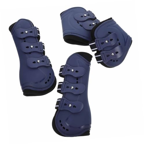 TOYANDONA 4 Pcs Pu Reiten Stiefel Zubehör Bein Wraps Klammer von TOYANDONA