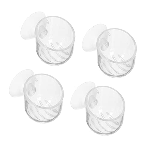 TOYANDONA 4stücke Wasserpflanzenbecher Mückenlarven-futterspender Aquarium Fischfutter Fütterung Tassen Mit Saugnapf-Design Für Aquarienfische Und Garnelen Und Langlebig Für TOYANDONA 4stücke Wasserpflanzenbecher Mückenlarven-futterspender Aquarium Fischfutter Fütterung Tassen Mit Saugnapf-Design Für Aquarienfische Und Garnelen Und Langlebig Für von TOYANDONA